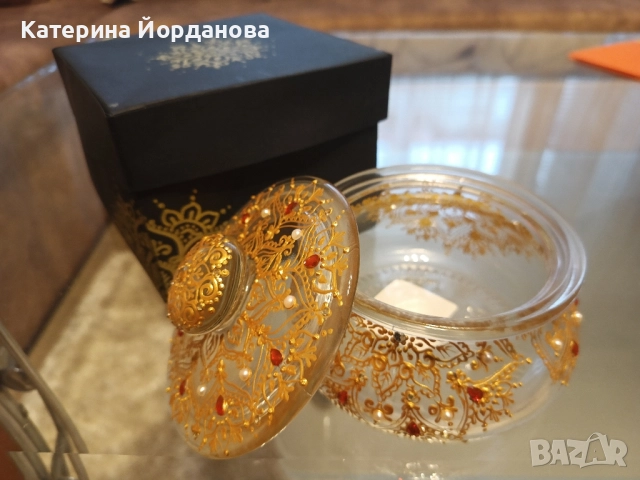 Ръчно рисувана бижутерка , снимка 2 - Декорация за дома - 52510341