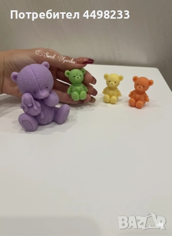 Идеален подарък-Аранжировка от ароматни сапунени цветя и др., снимка 5 - Изкуствени цветя - 52350118