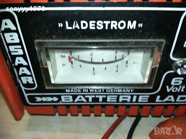 ABSАAR=charger 12/6v made in west germany-6 ампера, снимка 9 - Аксесоари и консумативи - 29946935
