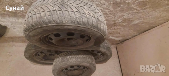 Гуми с джанти 4x100 15", снимка 5 - Гуми и джанти - 48103920