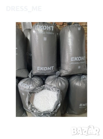 Пълнеж за барбарони, стиропорени гранули, чувал със стиропор, снимка 3 - Строителни материали - 53159191