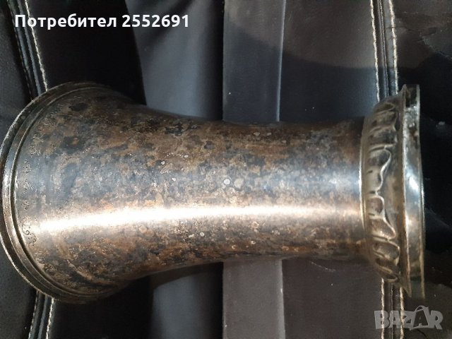 Посребрен съд , снимка 2 - Антикварни и старинни предмети - 34483085