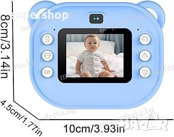 Детски Фотоапарат камера с незабавен печат и функции „Направи си сам“, снимка 9 - Други - 52447412