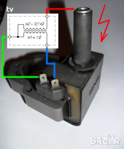 Комутатор Ниссан Микра К11 1.0 1.3 РСБ-53 RSB-53 ignition module Nissan Micra K11 1.0/1.3 CG10DE, снимка 4 - Части - 42674958