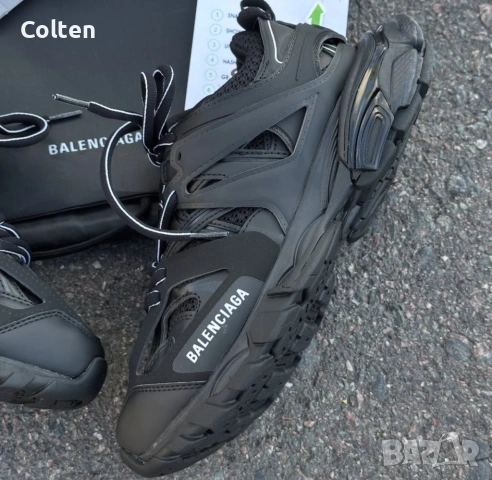 Balenciaga Track – Black, снимка 5 - Дамски ежедневни обувки - 54318736