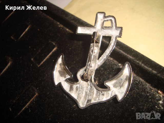 СТАРА СРЕБРИСТА БРОШКА - КОТВА ВИНТИДЖ СТИЛ 22947, снимка 2 - Други - 33737042