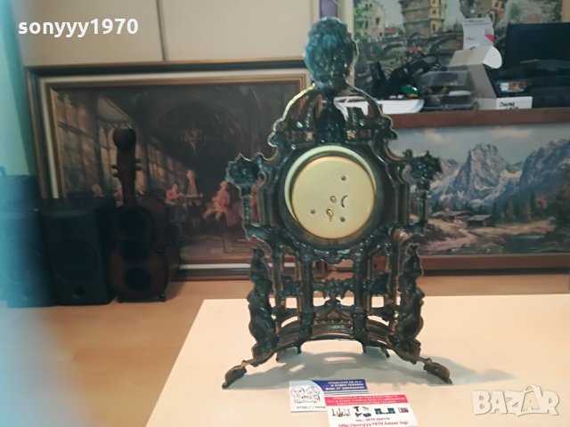 антика-часовник-40х26х9см-ретро колекция-внос швеицария, снимка 16 - Колекции - 30067870