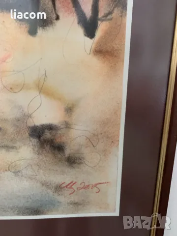 САВА ЦОНОВСКИ - акварел, снимка 4 - Картини - 50141650