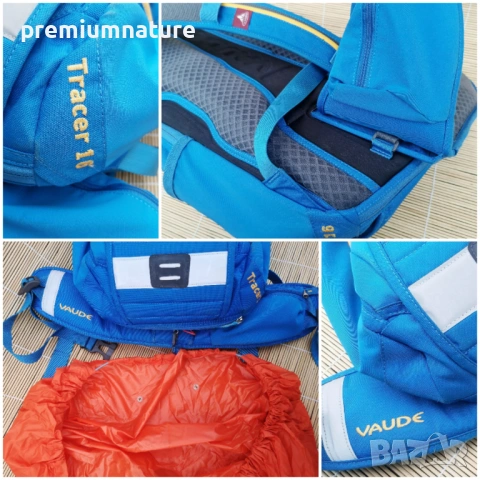 🏕️ ОФЕРТА → Vaude Tracer 16 Protector Cordura / професионална вело ски сноуборд ендуро раница ○, снимка 3 - Спортна екипировка - 53924488