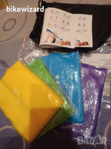 Ластици за трениране 4 броя НОВИ, снимка 3 - Фитнес уреди - 52003987