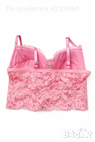 💗🔥 РОЗОВО БЮСТИЕ — НОВО, НЕОБЛИЧАНО! 🔥💗, снимка 2 - Корсети, бюстиета, топове - 53773899