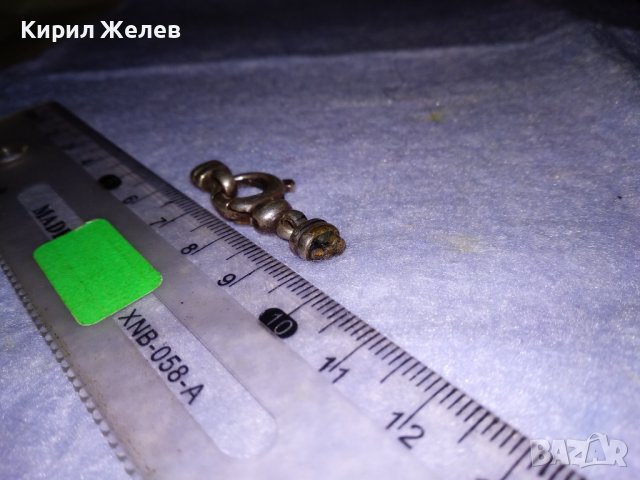 NIKOL@S 925 МАРКОВА АВТОРСКА ДИЗАЙНЕРСКА СРЕБЪРНА КАРАБИНКА СРЕБРО 925 за ЛАНЕЦ / ГРИВНА 25811, снимка 10 - Други - 39230596