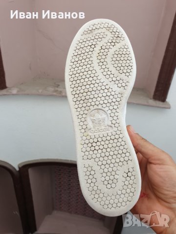 маратонки   adidas Originals Stan Smith White Camo номер 41, снимка 15 - Маратонки - 37315265