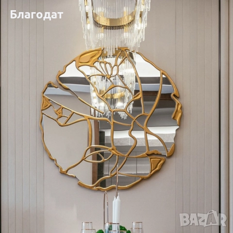 Дизайнерско луксозно огледало, снимка 5 - Декорация за дома - 52497353