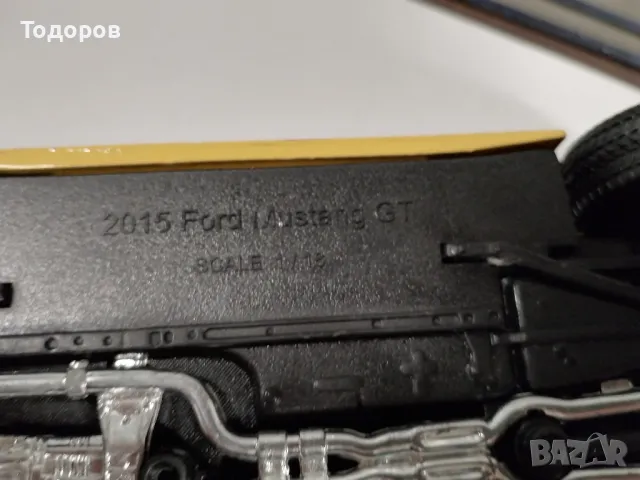 мащабен модел колекционерска количка Ford Mustang, снимка 6 - Колекции - 47829193