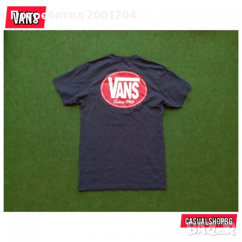 Тениска на Ванс - Vans off the Wall, снимка 4 - Тениски - 29786659