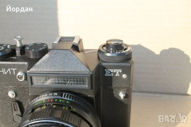 СССР фотоапарат ''Зенит ЕТ'' обектив ''Helios-44m-6'', снимка 5 - Фотоапарати - 49405129
