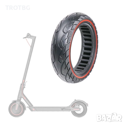Плътна гума 60/70-7.0 (10x2.50) за електрически тротинетки Xiaomi Mi4 Pro / Pro Plus / Pro Max, снимка 5 - Други спортове - 52586525