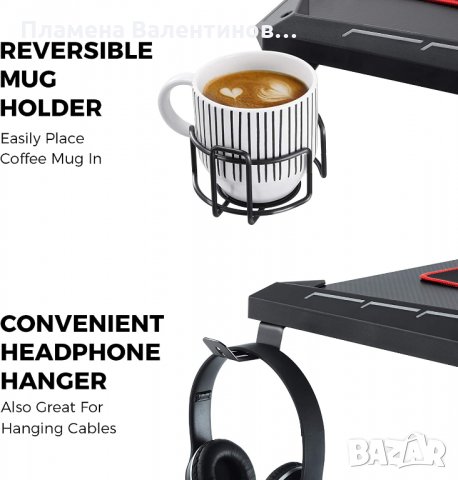 ERK-EDK-Z1S Геймърско бюро / Геймърска маса, снимка 7 - Бюра - 31063509