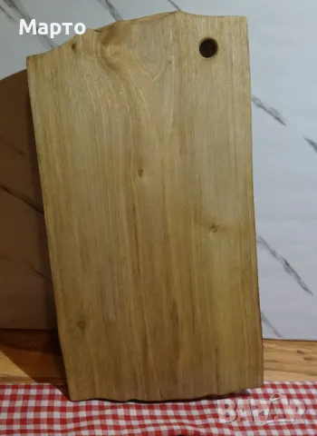 Дъска-поднос от орех, снимка 2 - Аксесоари за кухня - 49304419