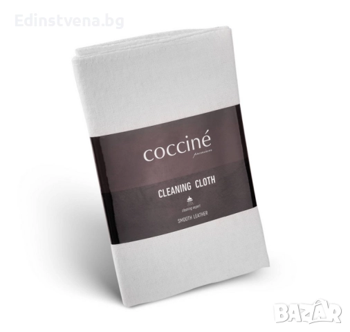 Coccinè Cleaning cloth Мека памучна кърпа за полиране на кожа, 34 cm * 28,5 cm
