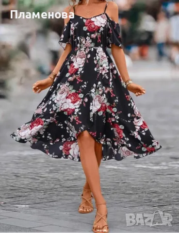 Дамска феерична рокля - XL