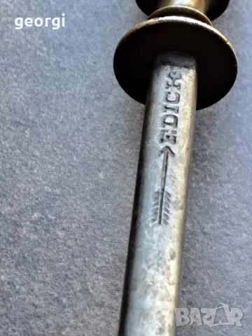 стар немски масат точило F. Dick     25/4, снимка 12 - Антикварни и старинни предмети - 50149973