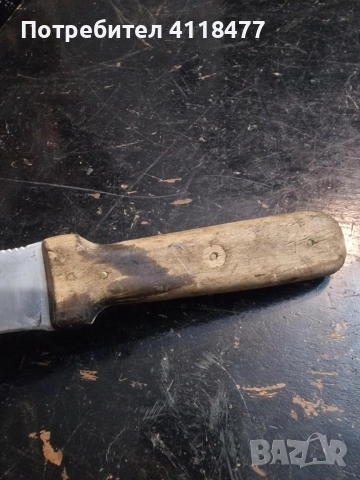 Стар дюнерджийски нож SOLINGEN , снимка 4 - Антикварни и старинни предмети - 52889722