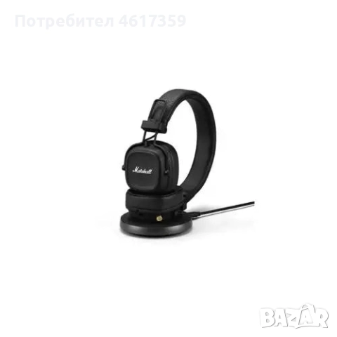 Marshall Major IV, Bluetooth, Черен, снимка 6 - Безжични слушалки - 52476189