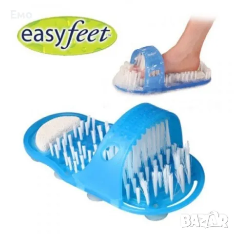 Страхотен ексфолиращ чехъл Easy Feet за баня - 1бр, снимка 6 - Други стоки за дома - 48744519