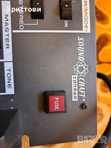 Продавам професионален пет канален мишпулт SOUND CRAFT SA- 100, снимка 3 - Ресийвъри, усилватели, смесителни пултове - 53120536