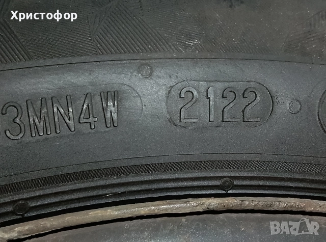 2бр. зимни гуми SEMPERIT 205,55,16 дот 21-22г., снимка 4 - Гуми и джанти - 52078994