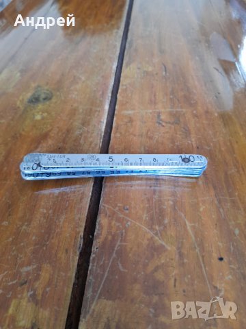 Стар метален метър W&F