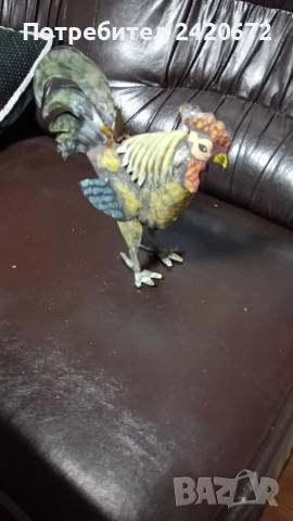 метална декорация петел