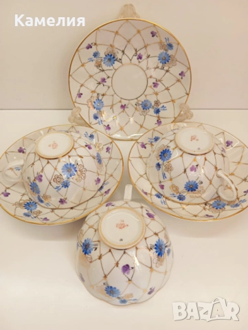 Руски порцелан , снимка 11 - Чаши - 52943242