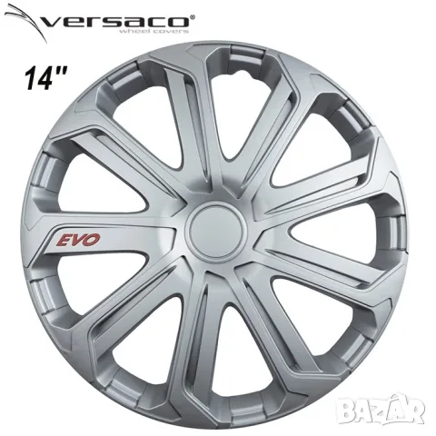 Тасове за джанти 14'' Versaco Evo Silver, снимка 2 - Аксесоари и консумативи - 55861776