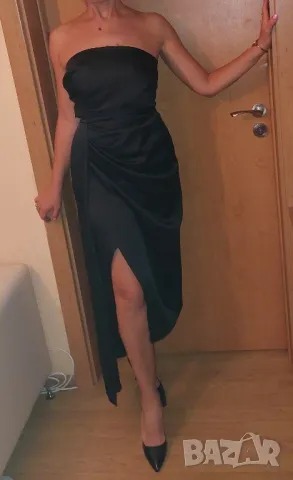 Официална нова рокля от сатен Fervente Istanbul , снимка 5 - Рокли - 46305802