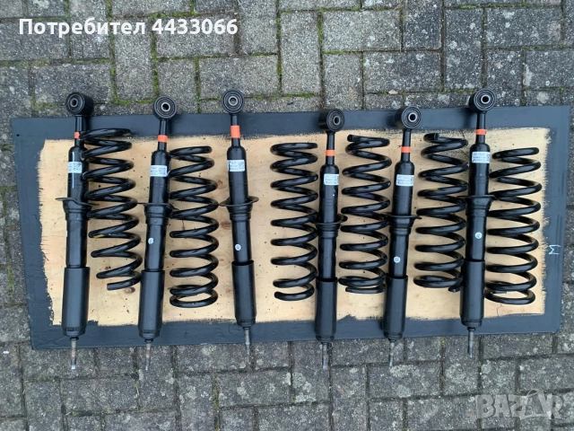 Toyota Hilux ходова част, амортисьори, пружини 