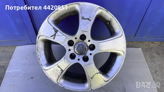 Джанти за Mercedes-benz 7jx16, снимка 2 - Гуми и джанти - 49577632