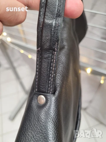 естествена кожа чанта за документи, за работа, А, снимка 4 - Чанти - 50943077