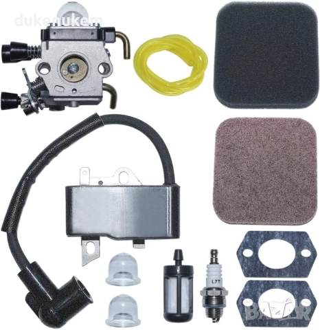 Карбуратор + Бобина комплект за Stihl FS75 / FS80 / FS85 – пълен ремонтен сет, снимка 2 - Градински инструменти - 52694909