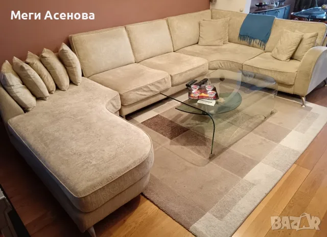 Холна гарнитура, снимка 2 - Дивани и мека мебел - 56457332