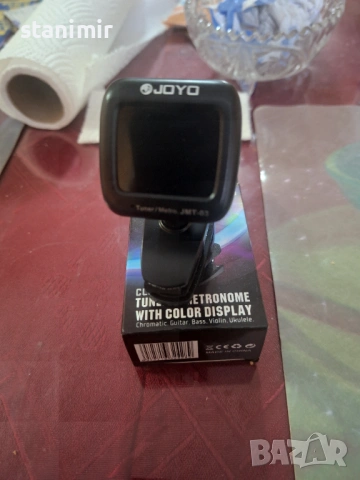Клипс хроматичен тунер+метроном JOYO JMT-03