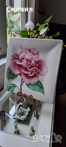 Ретро чиния за сервиране , снимка 2 - Аксесоари за кухня - 52890522