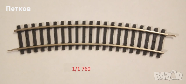 Продавам  извити релси Piko  П-профил, снимка 3 - Колекции - 52879163