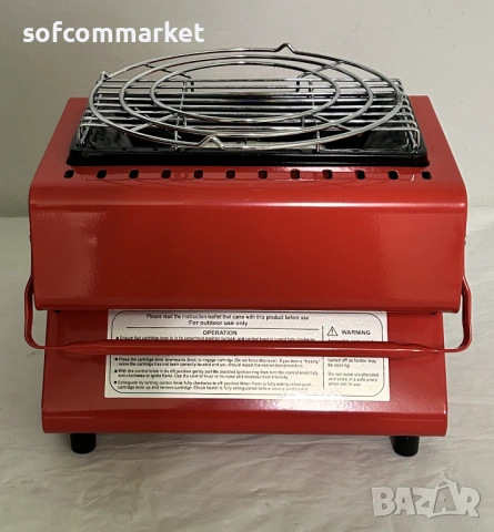  НОВ Газов отоплител Yinleader 808B – 1.3kW | ГАРАНЦИЯ | За къмпинг и риболов, снимка 7 - Газови котлони - 54223890