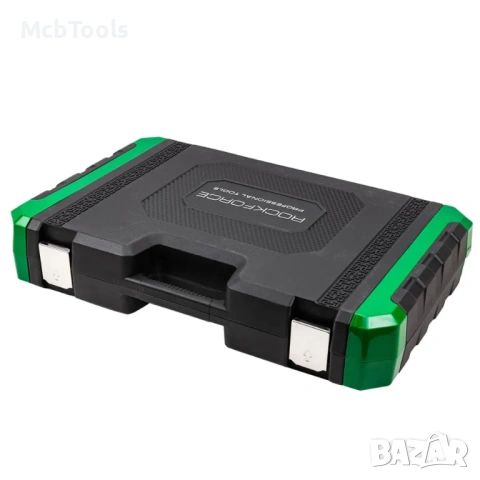 Гедоре 202+2 части 1/4″, 3/8″, 1/2″ ROCKFORCE, снимка 4 - Гедорета - 53084447