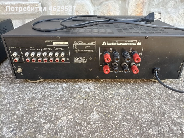 Усилвател KENWOOD , снимка 2 - Ресийвъри, усилватели, смесителни пултове - 52273563
