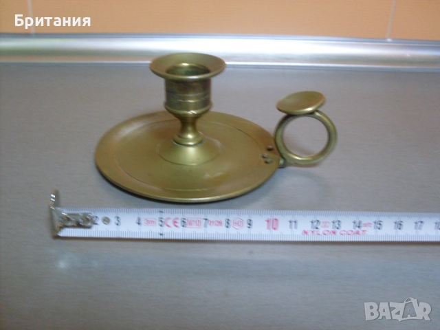 Бронзов свещник., снимка 9 - Антикварни и старинни предмети - 52921547