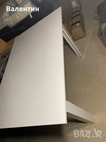 Разтегателна трапезна маса HOMCOM, снимка 8 - Маси - 53261213